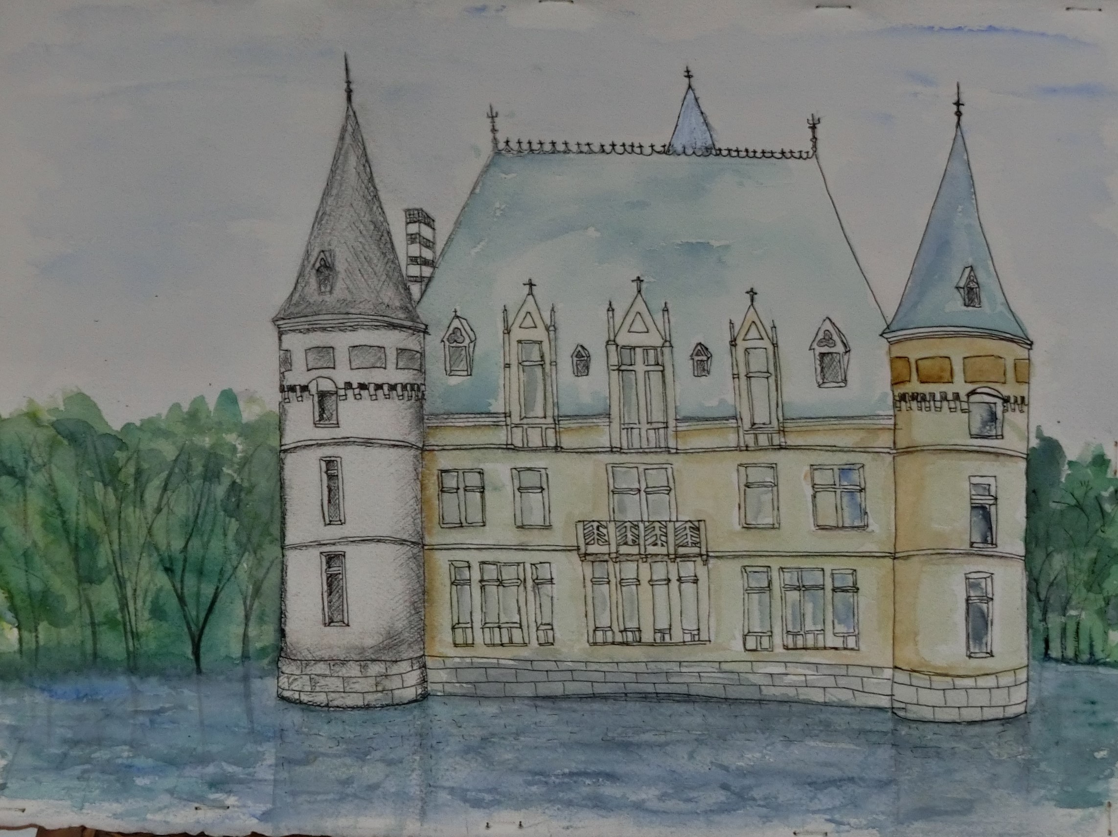 Château de Lisledon Villemandeur | MM artiste